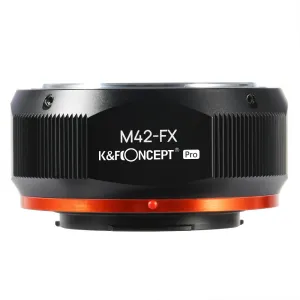 K&F Concept K&F adaptér na upevnenie objektívu M42 na Fuji X pre objektív M42 so... 23791