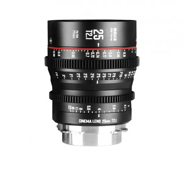 Meike 25 mm T2.1 Super35 Prime Cine Lens (PL) 19079