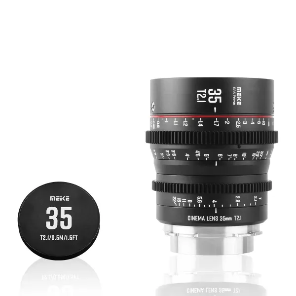 Meike 35 mm T2.1 S35 Prime Cine Lens PL 15344