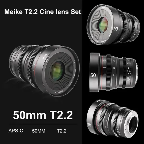 Meike Cine Lens 50 mm T2.2 pre Fujifilm X Mount 15030