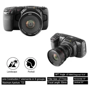 Meike Cine Lens 50 mm T2.2 pre Fujifilm X Mount 15030