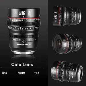 Meike Objektív 50 mm T2.1 S35 Prime EF 16919