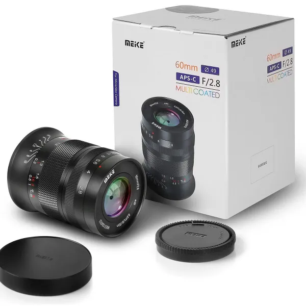 Meike 60 mm f/2,8 APS-C MF Macro Prime Lens (RF) 21521