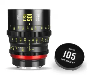 Meike Objektív FF-Prime Cine 105 mm T2.1 (bajonet E, stopy/metre) 19078