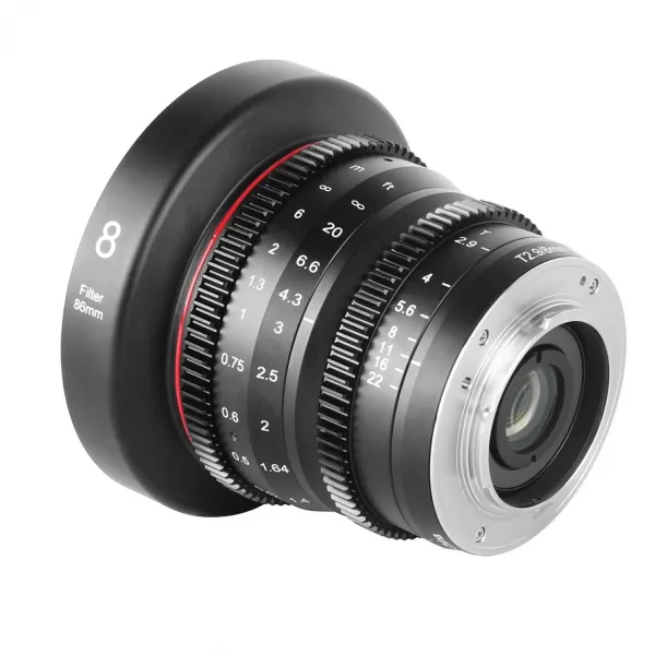 Meike Filmový objektív ML-8mm T2.9 (bajonet MFT) 16142