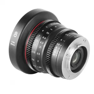 Meike Filmový objektív ML-8mm T2.9 (bajonet MFT) 16142