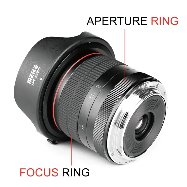Meike 8 mm f/3,5 ultraširokouhlý objektív Fisheye pre všetky Canon EOS EF Mount 21945