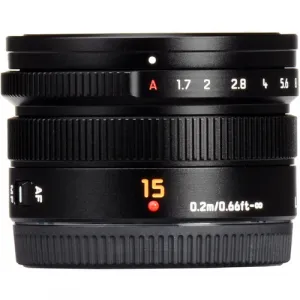 Panasonic Leica DG Summilux 15mm/F1,7 (čierna) 12039
