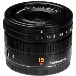 Panasonic Leica DG Summilux 15mm/F1,7 (čierna) 12039