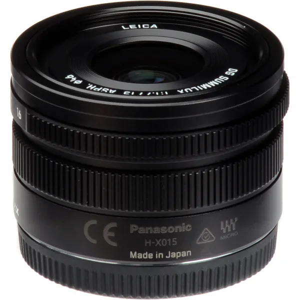 Panasonic Leica DG Summilux 15mm/F1,7 (čierna) 12039