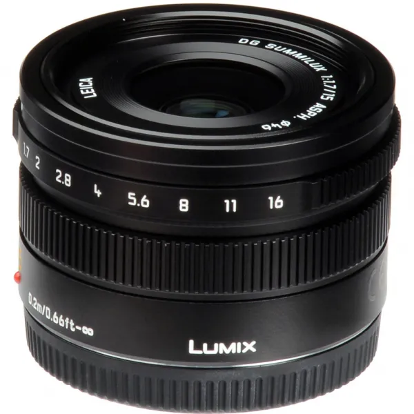 Panasonic Leica DG Summilux 15mm/F1,7 (čierna) 12039