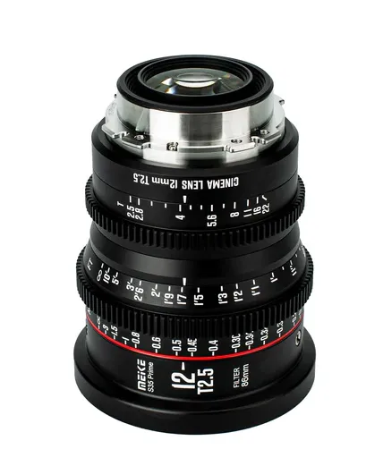 Meike Prvotriedny 12 mm filmový objektív T2,5 pre filmový kamerový systém Super 35... 28030