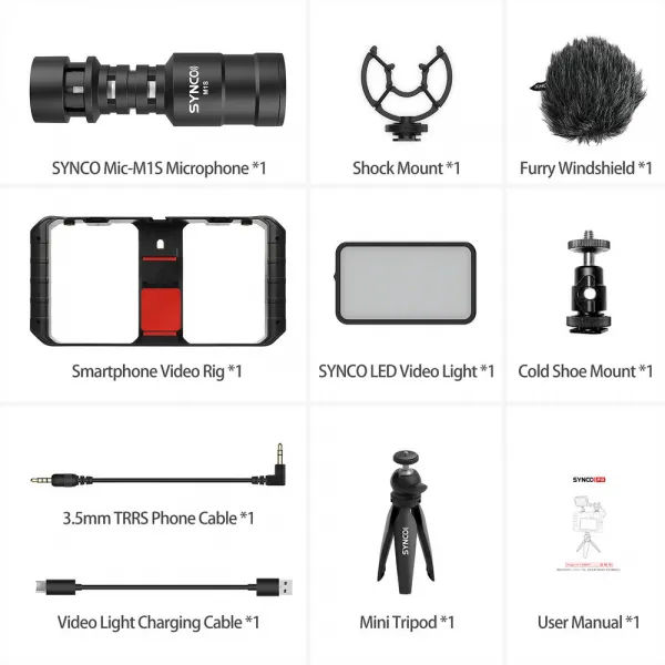 SYNCO Vlogger Kit 1 15990