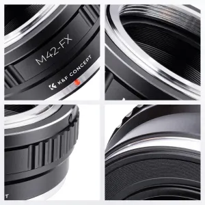 K&F Concept VYSOKO PRESNÝ DRŽÁK ADAPTÉRA OBJEKTOV, M42-FX 31185