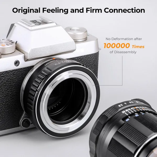 K&F Concept VYSOKO PRESNÝ DRŽÁK ADAPTÉRA OBJEKTOV, M42-FX 31185