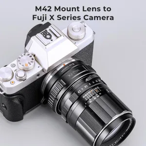 K&F Concept VYSOKO PRESNÝ DRŽÁK ADAPTÉRA OBJEKTOV, M42-FX 31185