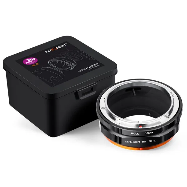 K&F Concept KF M13115 Vysoko presný držiak adaptéra objektívu s novým dizajnom, FD-FX 31169