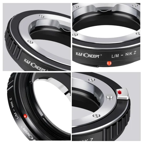 K&F Concept Objektívy Leica M na adaptér fotoaparátu Nikon Z 31160