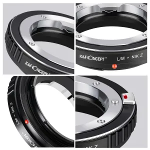 K&F Concept Objektívy Leica M na adaptér fotoaparátu Nikon Z 31160