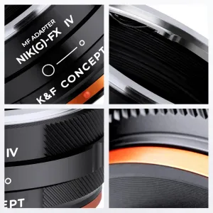 K&F Concept KF,M18116 Vysoko presný držiak adaptéra objektívu s novým dizajnom,... 31137
