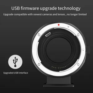 K&F Concept Elektronický adaptér objektívu s automatickým zaostrovaním EF/EF-S-FX 31133