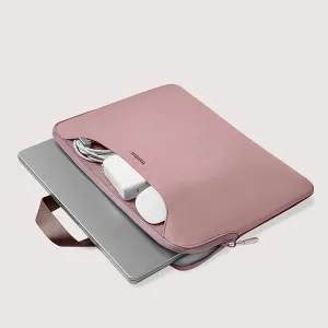 tomtoc Light-A21 Dual-color Slim Laptop Handbag, 13,5 Inch - Raspberry TOM-A21D3P1