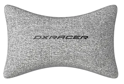 herná stolička DXRacer GLADIATOR sivo-biela látková