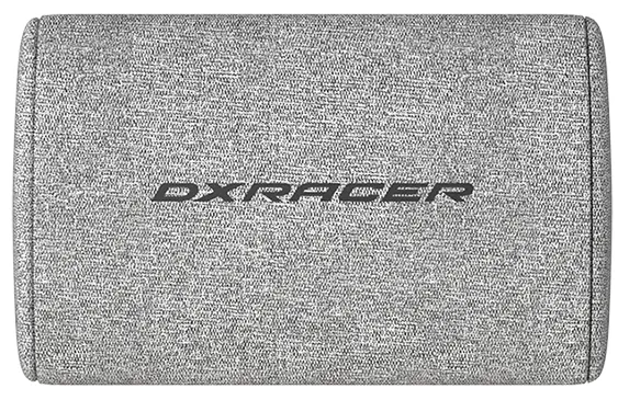 herná stolička DXRacer GLADIATOR sivo-biela látková