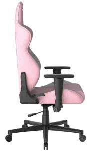 herná stolička DXRacer GLADIATOR růžovo-biela, látková