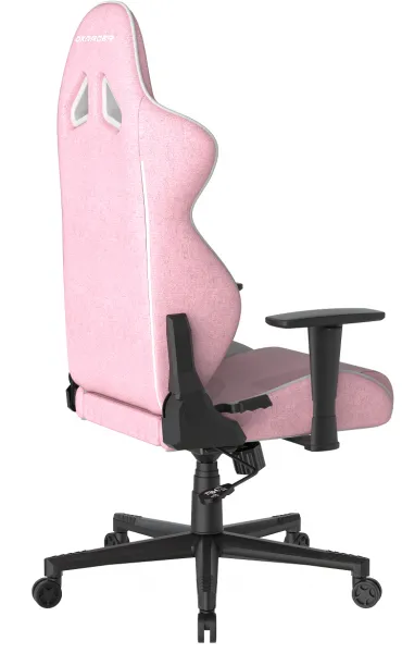 herná stolička DXRacer GLADIATOR růžovo-biela, látková