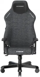 Herná stolička DXRacer TANK čierna, látková