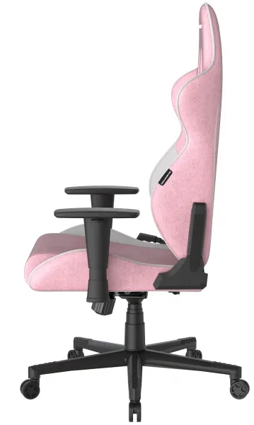 herná stolička DXRacer GLADIATOR růžovo-biela, látková