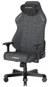 Herná stolička DXRacer TANK čierna, látková