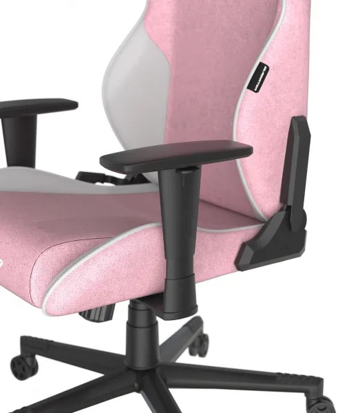 herná stolička DXRacer GLADIATOR růžovo-biela, látková