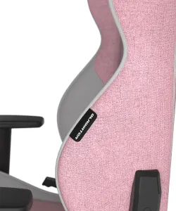 herná stolička DXRacer GLADIATOR růžovo-biela, látková