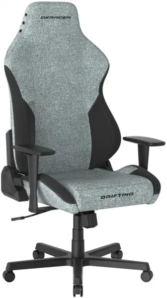 Herná stolička DXRacer DRIFTING šedo-čierna, látková
