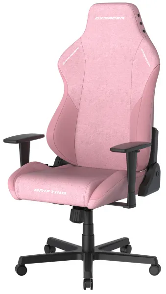 Herná stolička DXRacer DRIFTING ružová, látková