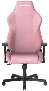 Herná stolička DXRacer DRIFTING ružová, látková