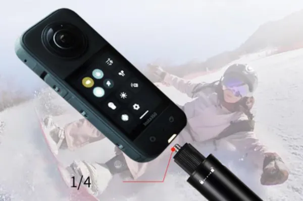 Stablecam Neviditeľná selfie tyč z hliníkovej zliatiny 300 cm 1DJ6620