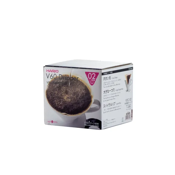 Hario V60-02 Ceramic Coffee Dripper Red