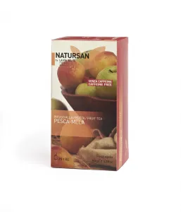 Natursan Pesca-Mela (broskyňa a jablko), čaj ovocný 25x2g