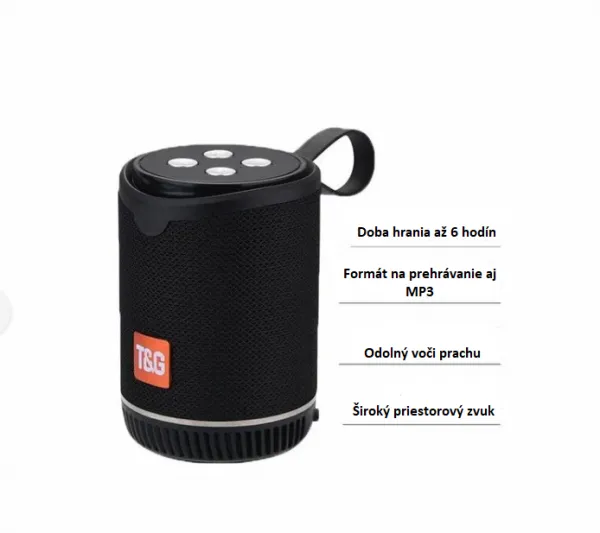 WELLHOX TG Bluetooth prenosný reproduktor