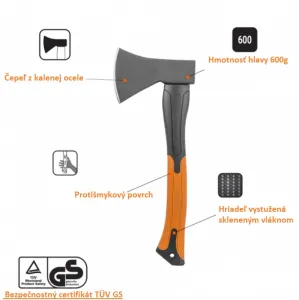 WELLHOX Pracovná sekera 600g