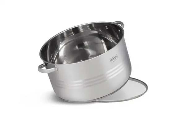 WELLHOX Nerezový hrniec s pokrievkou Ø 38 cm, 23,8 l