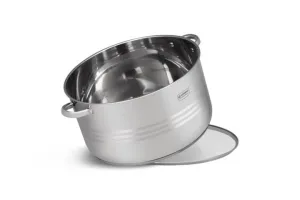 WELLHOX Nerezový hrniec s pokrievkou Ø 38 cm, 23,8 l