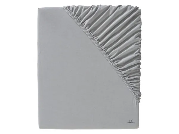 Sansibar Napínacia džersejová plachta, 180 – 200 x 200 cm (sivá)