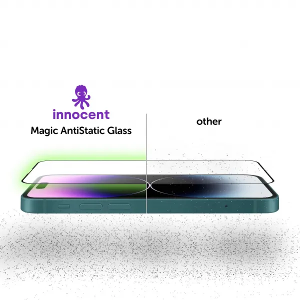 Innocent Magic AntiStatic Glass Clear iPhone 15 Plus