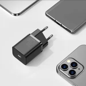 Baseus Super Si Quick Charger 1C 20W - čierna