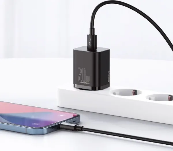 Baseus Super Si Quick Charger 1C 20W - čierna