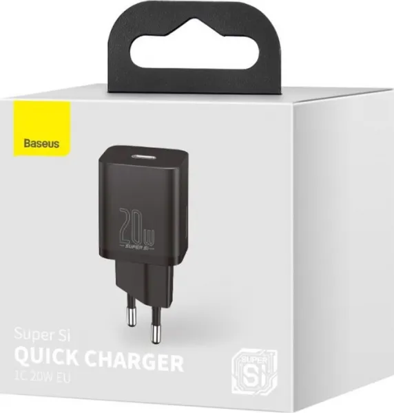 Baseus Super Si Quick Charger 1C 20W - čierna
